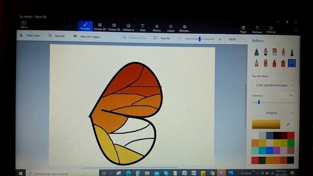 Como dibujar mariposas con Paint 3d - Windows смотреть онлайн