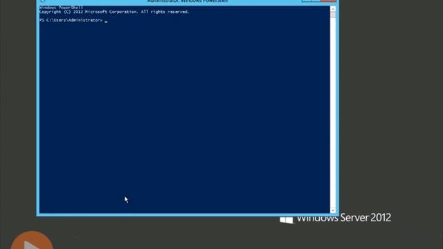 Windows Server 2012 Installing and Configuring - Accessing PowerShell смотреть онлайн
