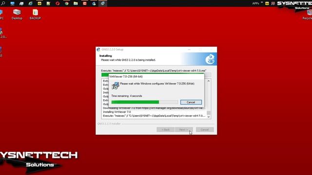 How to Install GNS3 2.2.0 on Windows 10 | SYSNETTECH Solutions смотреть онлайн