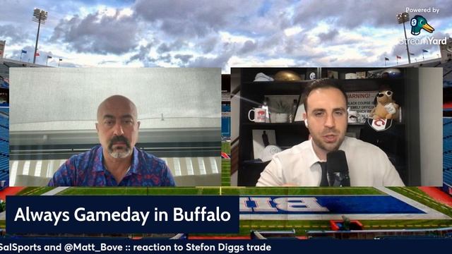Stefon Diggs traded! | Always Gameday in Buffalo смотреть онлайн