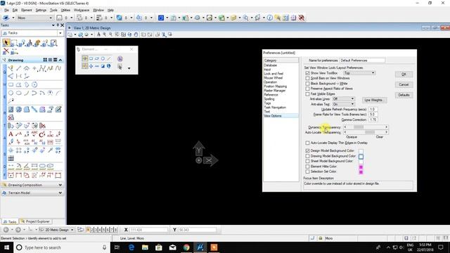 Microstation V8i - How To Change Background Colour смотреть онлайн