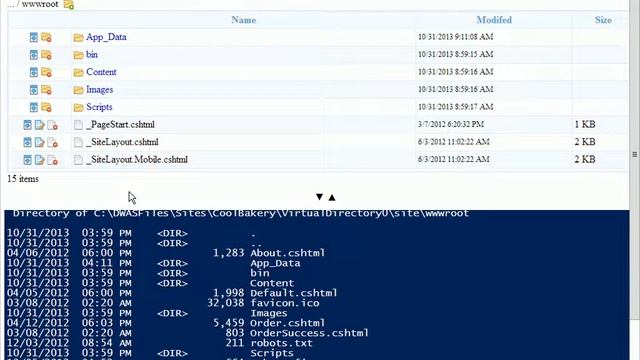 The Windows Azure Web Sites diagnostic console смотреть онлайн