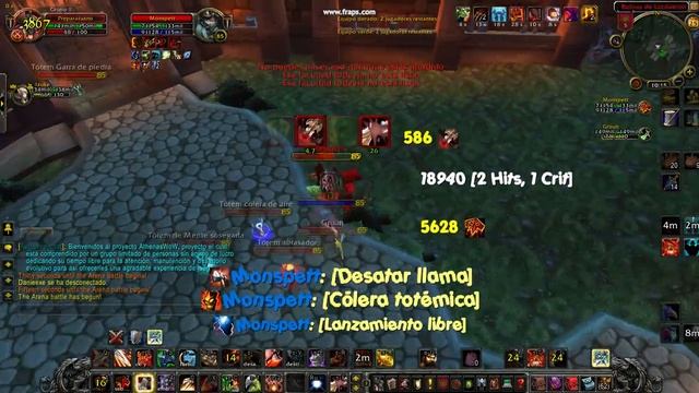 Arenas 2c2 War Fury/Picaro Asesinato ATHENAS WOW смотреть онлайн