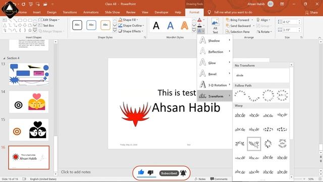 20. MS PowerPoint 2019 Bangla Tutorial (INSERT Tab Symbols Ribbon) |PowerPoint Symbols Ribbon Bangl смотреть онлайн
