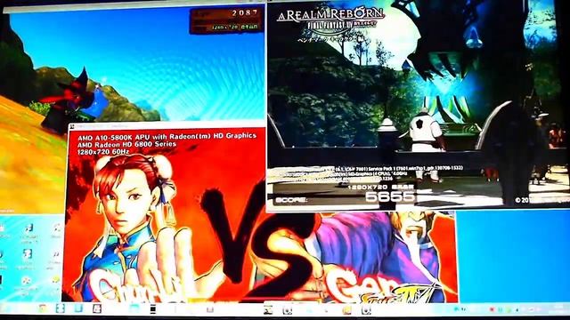 A10-5800K + HD6850 3つの試練 FF14 DQ10 SF4 смотреть онлайн