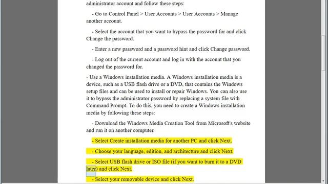 Bypass Administrator password in Windows? смотреть онлайн