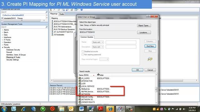 OSIsoft Configue Security for PI ML Windows Service and PI Buffer Subsystem смотреть онлайн