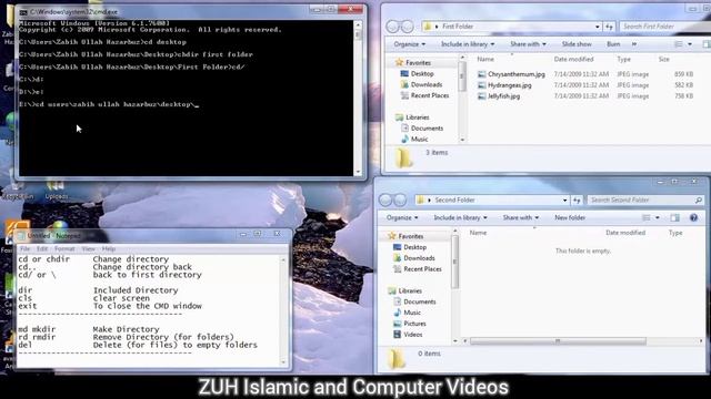 Microsoft Windows Seven Full Tutorial in Pashto Lesson - 19 | CMD Part. 1 смотреть онлайн