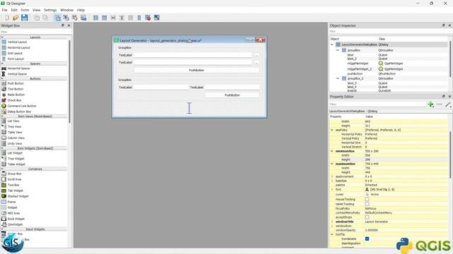 Part 9.1: How to use Qt Designer in QGIS Plugin development in mini-project called Layout Generator смотреть онлайн