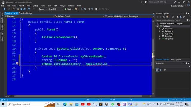 c# Open File Dialog.ShowDialog().DialogResult.OK смотреть онлайн