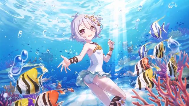 Live Wallpaper Anime Kokkoro Summer -Windows-[Desktop] смотреть онлайн