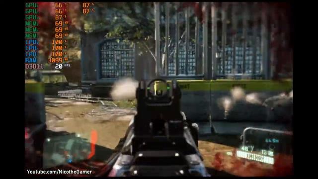 Crysis 2 Gameplay on Low End PC (AMD A6, Radeon R4 Graphics) смотреть онлайн