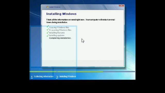 installing Windows 7 home premium смотреть онлайн