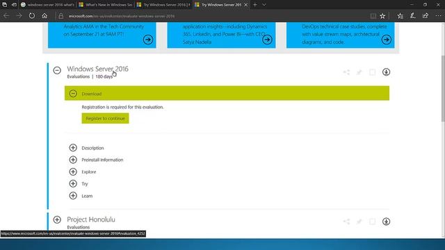 How to Installation Windows Server 2016 - วิธีการดาวน์โหลดไฟล์ติดตั้ง ISO смотреть онлайн