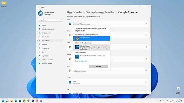 Windows 11 Chrome Varsayılan Tarayıcı Yapma | Google Chrome Varsayılan Tarayıcı Yapma смотреть онлайн