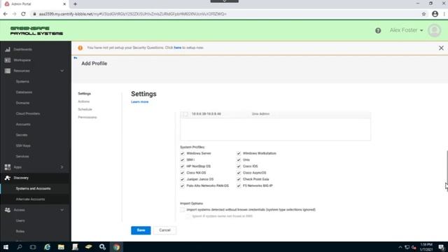 Centrify Identity Platform - Discovering Systems and Accounts смотреть онлайн