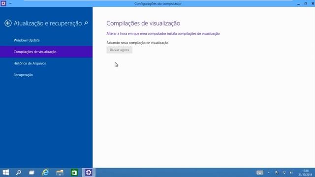 Como fazer a atualização para a nova versão do Windows 10 Build 9860 смотреть онлайн