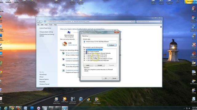 Changing your DNS server to Google's DNS server in Windows 7 смотреть онлайн