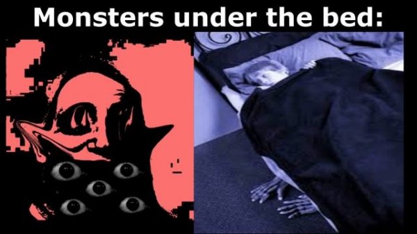 Mr.Incredible Becoming Uncanny (monsters under the bed) 😈 👿 👹