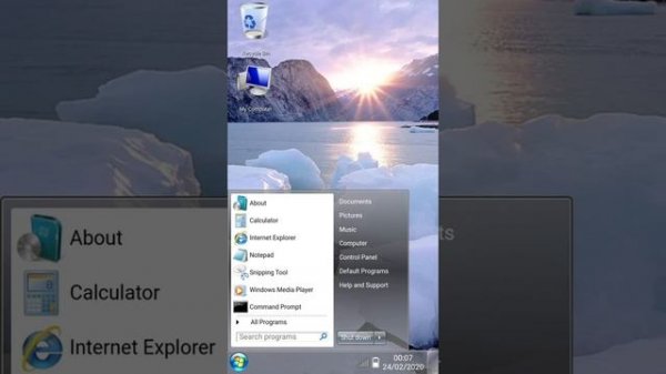 [Win7 Simu] Simulator for Windows 7 on Android mobile
