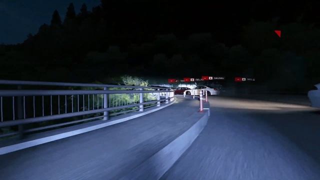 Touge street Night drift 【The driver in this movie is 810】 смотреть онлайн