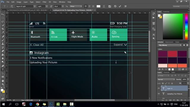 Windows 10 Mobile New Notification Center : Concept UI Design смотреть онлайн