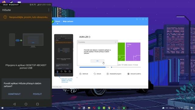 Huawei a Honor - Jak stáhnout fotky a videa z mobilu do počítače - HiSuite (tutoriál) смотреть онлайн