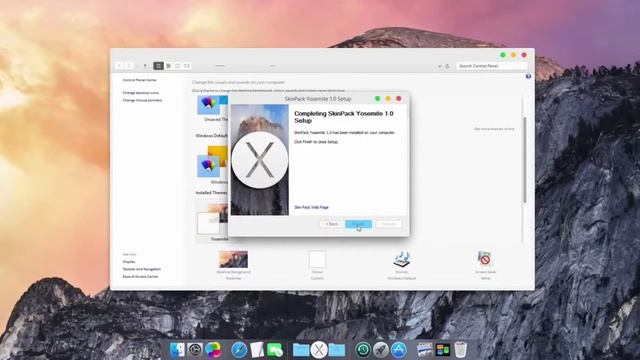 Windows 7 8 10 Theme  Mac OS X Yosemite  SkinPack | Lifehacks| Pc Solutions