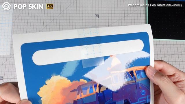 Wacom Intuos Pen Tablet (CTL-4100WL) POP SKIN by 부착맨 смотреть онлайн