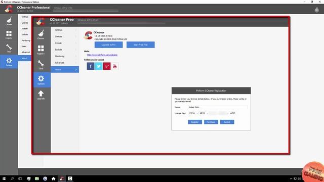 CCleaner PRO Free *2016* смотреть онлайн