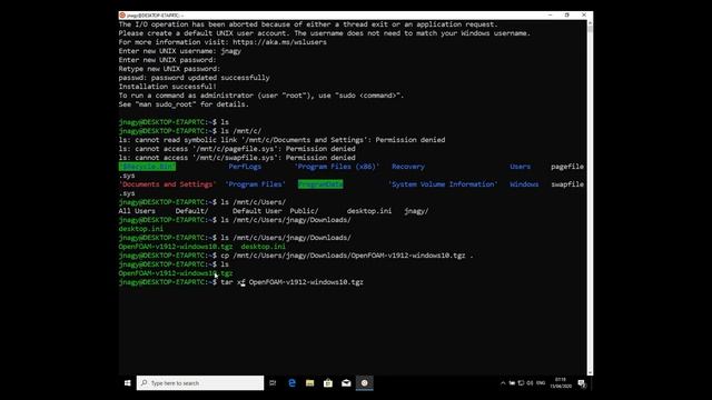 How to install OpenFOAM and run a simulation in Windows 10 смотреть онлайн
