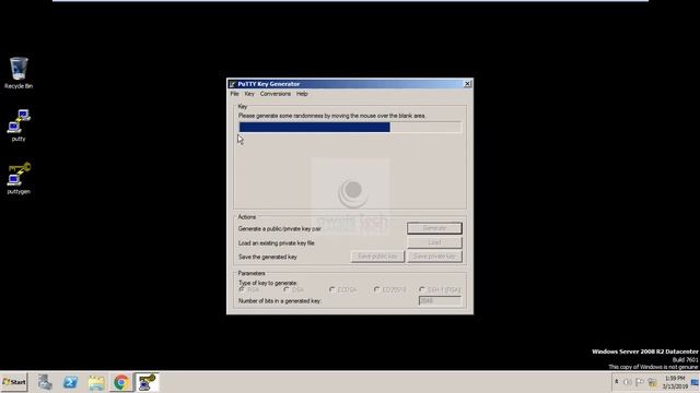 Putty Tool | Generate Keys смотреть онлайн