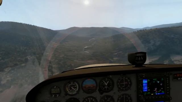 X-Plane 11.3, Lenovo Explorer VR. Cessna 172, approaching La Môle – Saint-Tropez Airport (LFTZ). смотреть онлайн