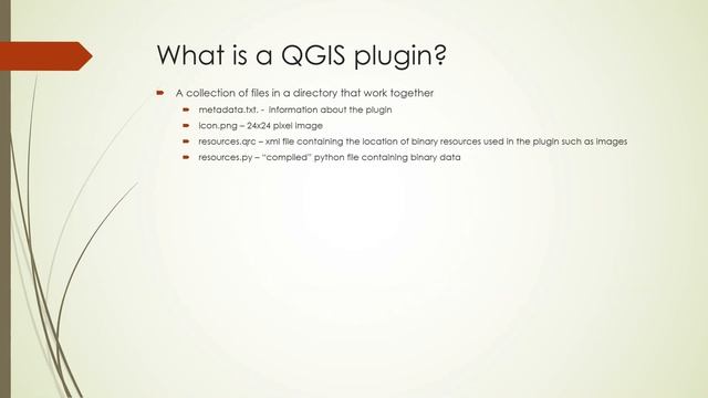 What is a QGIS plugin? смотреть онлайн