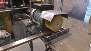 ЗАЧИСТНОЙ СТАНОК ДЛЯ ПРОФИЛЬНОЙ ТРУБЫ. СБОРКА. ТЕСТ.