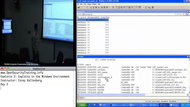Day 3 Part 3: Exploits 2: Exploits in the Windows Environment смотреть онлайн
