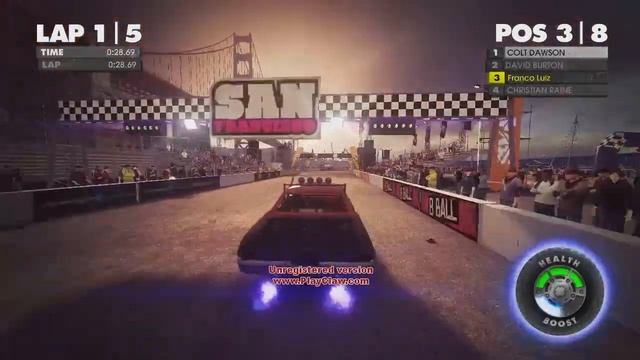 DiRT Showdown Intel HD Graphics 2000 Test смотреть онлайн