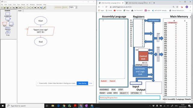 Assignments, inputs and outputs in Assembly смотреть онлайн