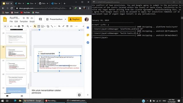 Flutter - 07. Install Flutter Tanpa Android Studio смотреть онлайн