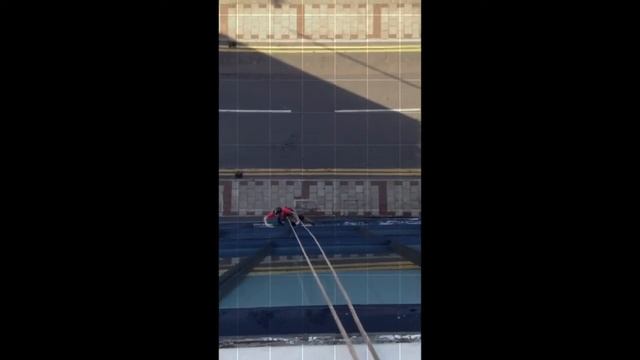 Window Cleaning Rope Access London Abseiling смотреть онлайн