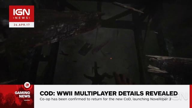First Call of Duty: WWII Multiplayer Details Revealed, Co-Op Confirmed - IGN News смотреть онлайн