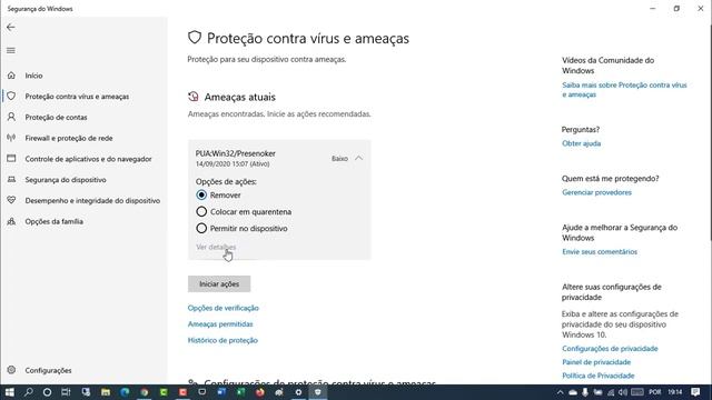 Passo a Passo Completo da Utilização do Windows Defender Antivírus Nativo Do Sistema Windows 10 смотреть онлайн