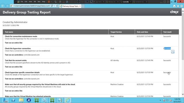 Citrix - Test delivery group | Troubleshooting steps | смотреть онлайн