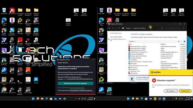Kaspersky vs Norton vs Bitdefender on default settings смотреть онлайн