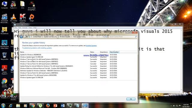 log file error microsoft visual 2015 смотреть онлайн