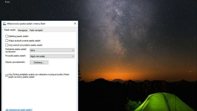 Jak zmienić położenie paska zadań Windows 10 смотреть онлайн