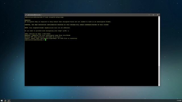 How to Encrypt Linux Swap file or partition смотреть онлайн