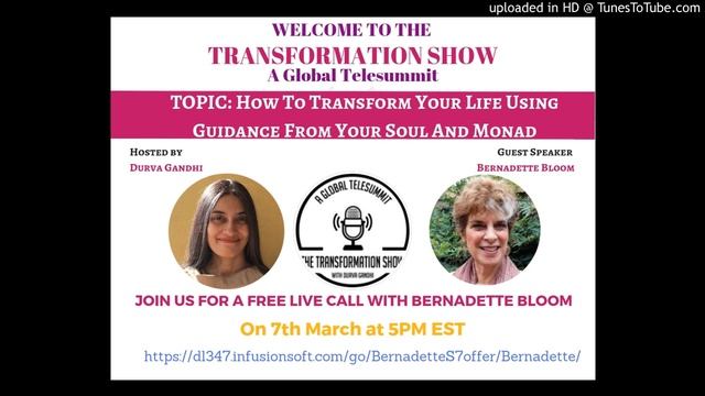 Bernadette Bloom Interview -The Transformation Show - March 7, 2019 смотреть онлайн