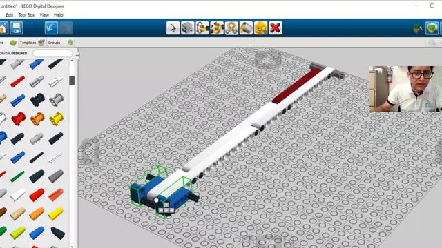 Plano Inclinado (D1) - Lego Digital Designer LDD - Parte 1 смотреть онлайн