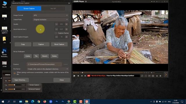 วิธีการแคปภาพจากวิดีโอ ด้วย Gom Player พร้อมการตั้งค่าละเอียดโคตร смотреть онлайн
